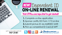 Dependent ID Renewal